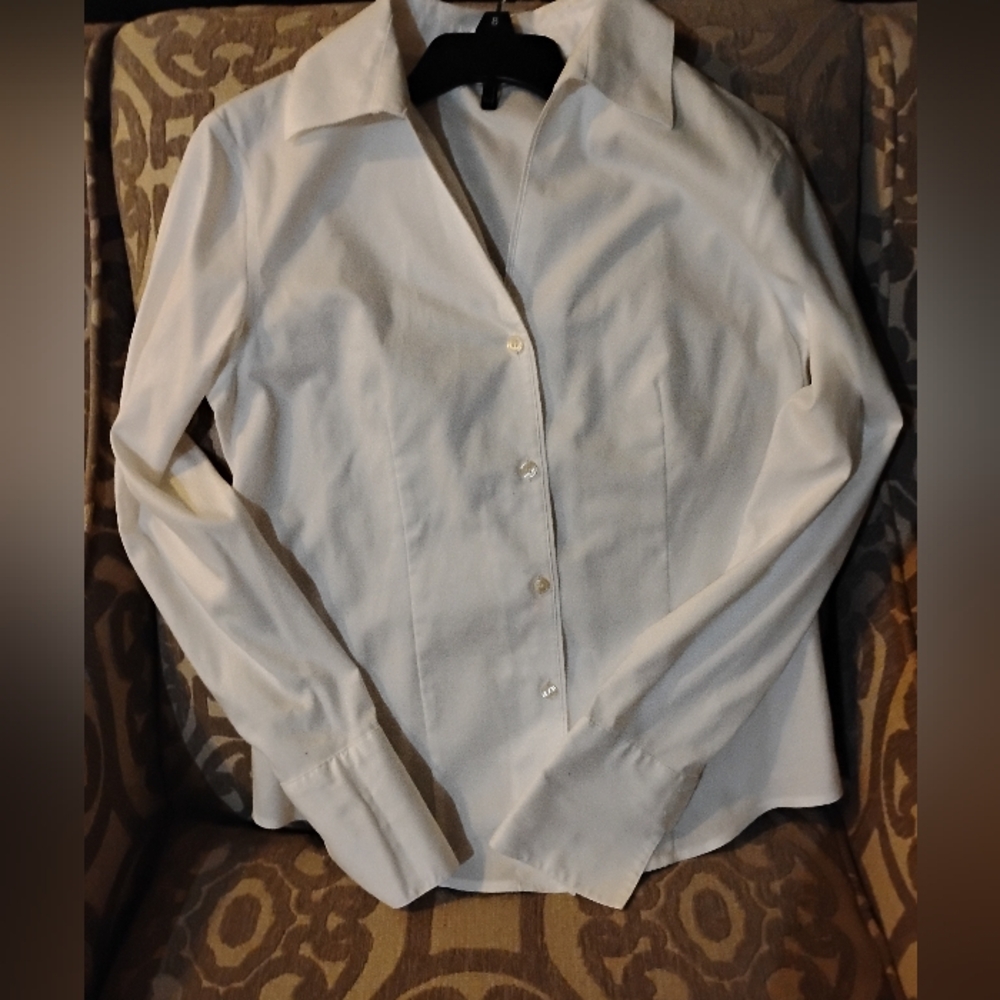 Calvin Klein= Button Down= Dress Shirt= Women's Size M